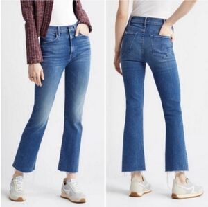 MOTHER The Hustler Ankle Fray Jean Wish on a Star Women's Size 24